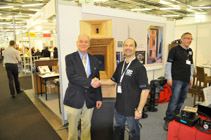 Claudio and Mr. Van den Hul 