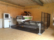 Finally the machine is ready... but still long before we are ready 